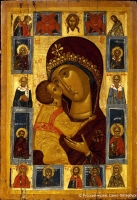 Our Lady of Tenderness with the Selected Saints