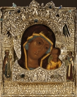 Our Lady of Lazan with Sts. Gury and Varsonothy