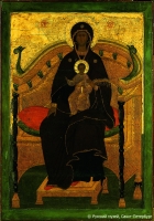 Holy Virgin Enthroned with the Divine Child