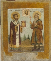 Иоанн Златоуст, святой Николай  Качанов – новгородский чудотворец