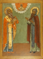 Священомученик Антипа и преподобный  Александр Ошевенский