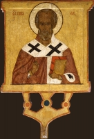 Nicholas. The Mother of God of the Sign. Processional double-sided icon
