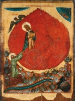 Fiery Ascent of the prophet Elijah 
