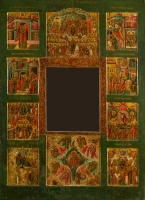Frame for the icon. Our Lady of Kazan