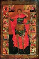 Great Martyr George, with scenes from his life