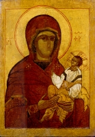 Mother of God akin to Our Lady of Tikvin