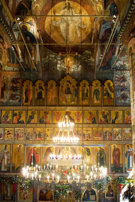 The Iconostasis Candlemas Monastery in Moscow. Photo by V.V.Chistyakov